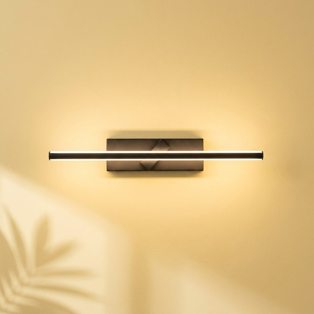 Applique murale liseuse LED orientable 330°, aluminium et fer - liseuse mur jaune #noir
