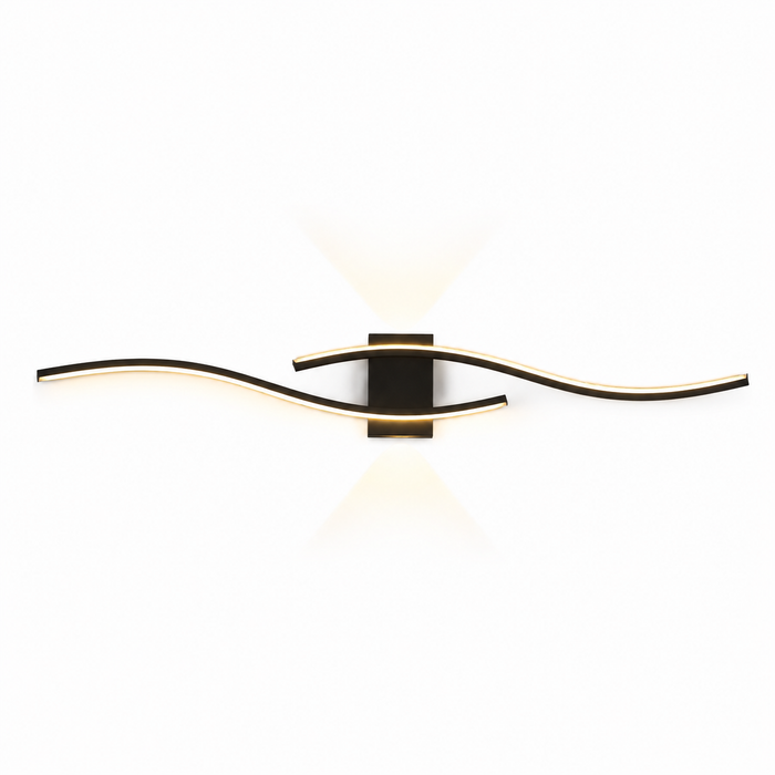 Applique murale LED en aluminium au design moderne et épuré — vue 1