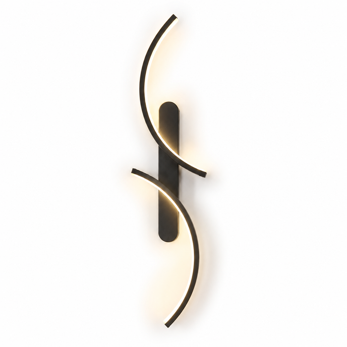 Applique murale LED en forme de C, style minimaliste — vue 1