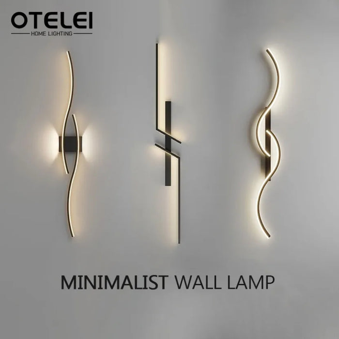 Applique murale LED longue bande avec télécommande