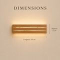 Dimensions : longueur 30 cm, hauteur 7,5 cm #30-cm
