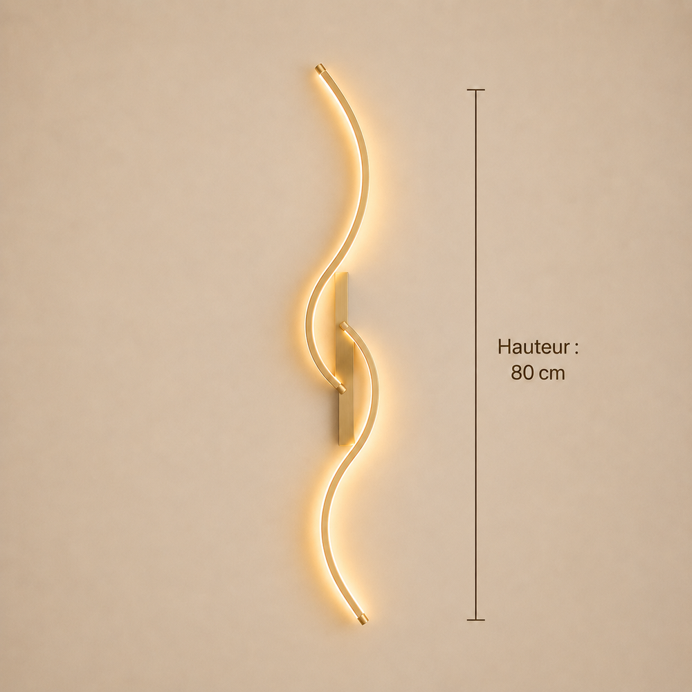 Dimensions : hauteur 80 cm #80-cm #or