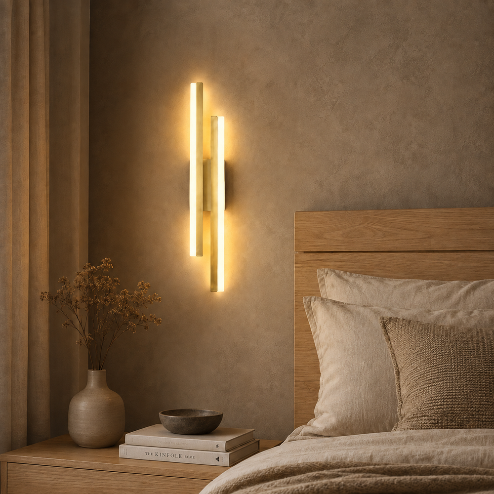 Applique doree tete de lit version gauche #or #gauche
