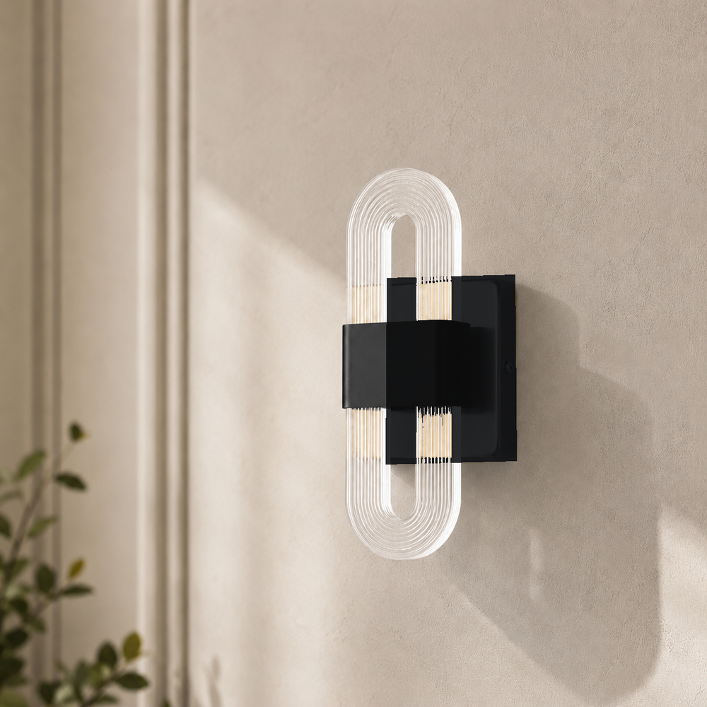 Applique noire eteinte en journee #noir