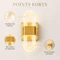 Points forts applique de chevet doree #dore