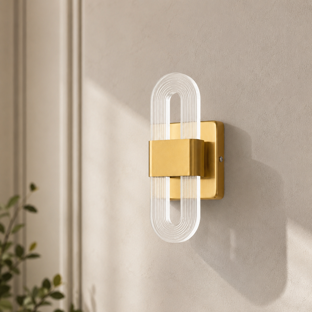Applique doree eteinte en journee #dore