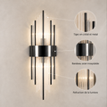 Points forts applique cristal grand modele #noir-grand-modele