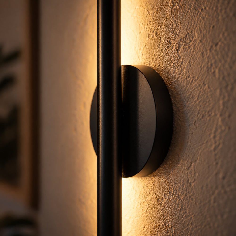 Applique murale chambre sans fil rechargeable, LED - applique v2 09 embase #noir 50 cm