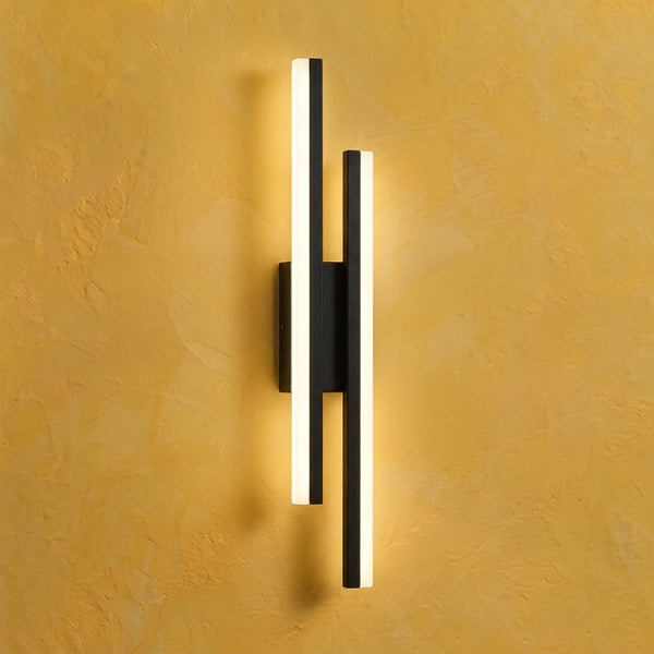 Applique murale salon LED design en métal, 50 cm