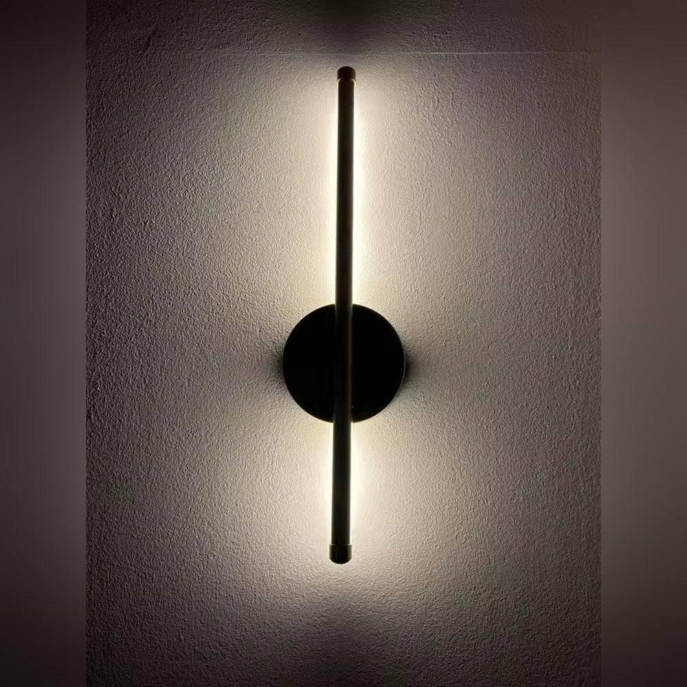 Applique murale chambre sans fil rechargeable, LED - sansfil n50 07c photo reelle #noir-50-cm